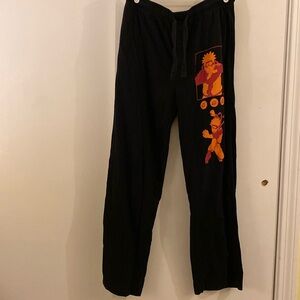 Mens Naruto Sleep Pants Pajama Bottoms Size L Large